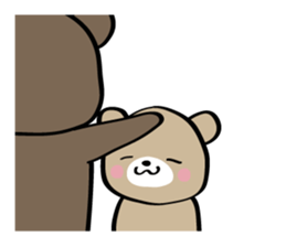 Day-to-day Friendly Bear sticker #12012999