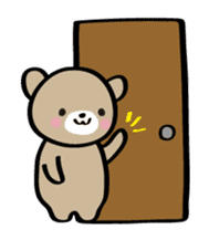 Day-to-day Friendly Bear sticker #12013022