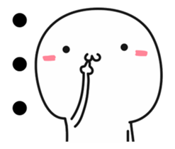 Use, small white guy sticker #12013209