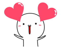 Use, small white guy sticker #12013210