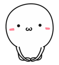 Use, small white guy sticker #12013216