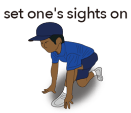 go for it! ball person sticker #12013327