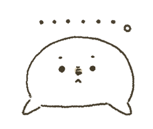 Kawaii azarashi dayo. -animation- sticker #12013438