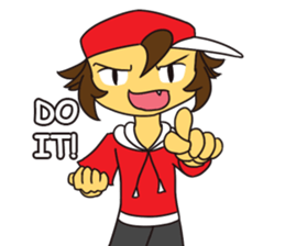 Energetic Ethan sticker #12013553