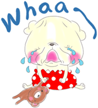 CHIBIBULLU ENGLISH sticker #12014100