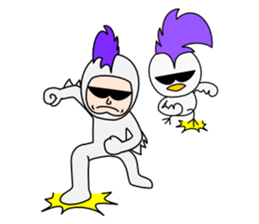 Mohican Bird 10 (with Birdman) sticker #12014286