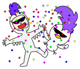 Mohican Bird 10 (with Birdman) sticker #12014290