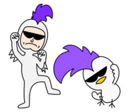 Mohican Bird 10 (with Birdman) sticker #12014292