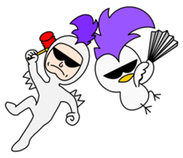 Mohican Bird 10 (with Birdman) sticker #12014301