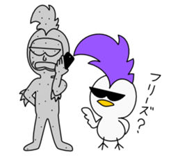 Mohican Bird 10 (with Birdman) sticker #12014303