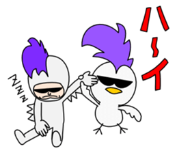 Mohican Bird 10 (with Birdman) sticker #12014304