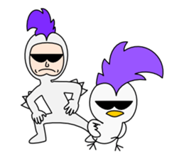 Mohican Bird 10 (with Birdman) sticker #12014306