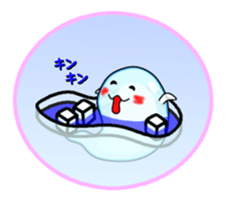 Summer tradition "cool ghost" sticker #12014769