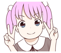 Saucy girl sticker #12015058