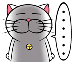 Stupid Fat White Cat 2 sticker #12015093