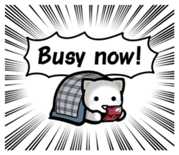 Exaggerated cats! sticker #12015734