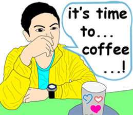 His friends Dadao sticker #12015867