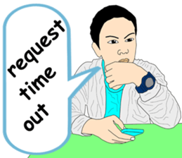 His friends Dadao sticker #12015869