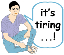 His friends Dadao sticker #12015874