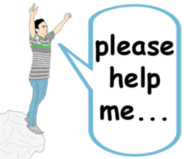 His friends Dadao sticker #12015876