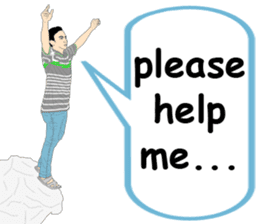 His friends Dadao sticker #12015876