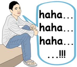 His friends Dadao sticker #12015878