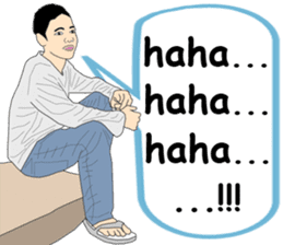 His friends Dadao sticker #12015878