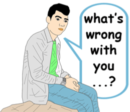 His friends Dadao sticker #12015880