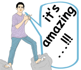 His friends Dadao sticker #12015881