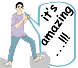 His friends Dadao sticker #12015881