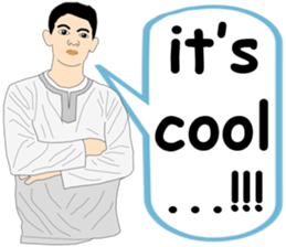 His friends Dadao sticker #12015882