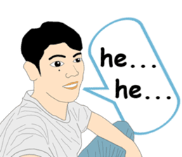 His friends Dadao sticker #12015890