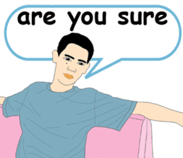 His friends Dadao sticker #12015893