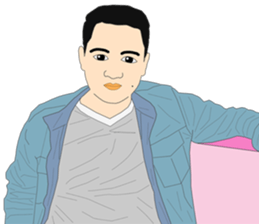 His friends Dadao sticker #12015895