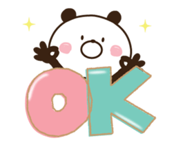 Warmly, Mr. panda 2 sticker #12016504