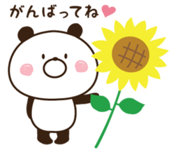 Warmly, Mr. panda 2 sticker #12016513