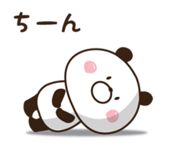 Warmly, Mr. panda 2 sticker #12016521