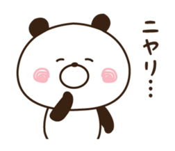 Warmly, Mr. panda 2 sticker #12016523