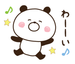 Warmly, Mr. panda 2 sticker #12016525
