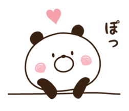 Warmly, Mr. panda 2 sticker #12016527
