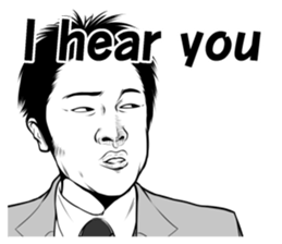 Guys in a pinch sticker #12016700