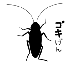 Cockroach moving sticker #12016790