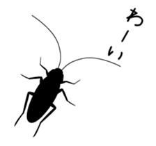 Cockroach moving sticker #12016800