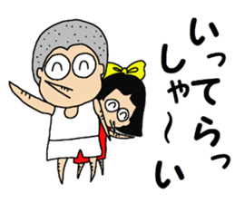 Flea family sticker #12017136