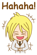 handsome host sticker #12017559