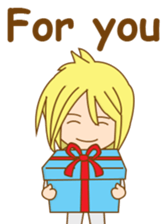 handsome host sticker #12017564