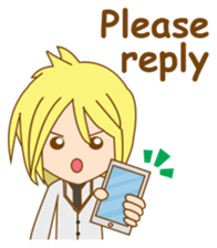 handsome host sticker #12017590