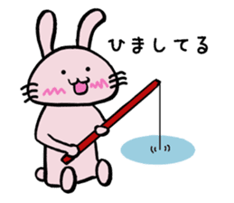 Howahowa rabbit2 sticker #12017625