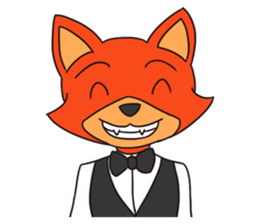 Butler Foxo sticker #12017983
