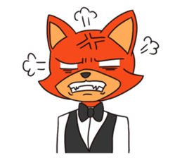 Butler Foxo sticker #12017985